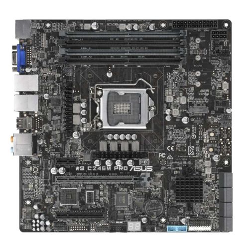 "Asus WS C246M PRO Rack-Optimized Workstation