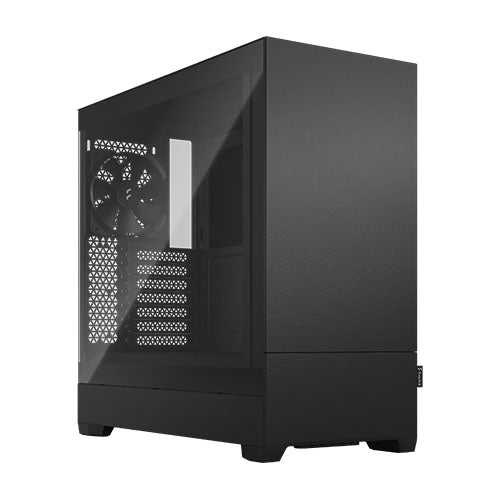 "Fractal Design Pop Silent (Black TG) Gaming Case w/ Clear Glass Window