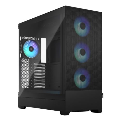 "Fractal Design Pop XL Air RGB (Black TG) Gaming Case w/ Clear Glass Window