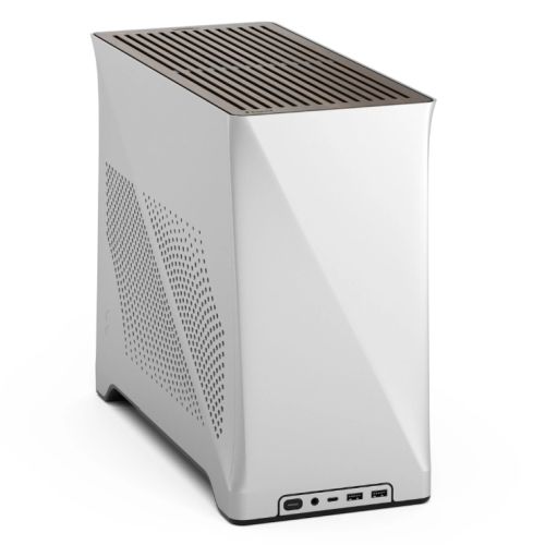 "Fractal Design Era 2 ITX (Silver) Compact Case w/ Walnut Top