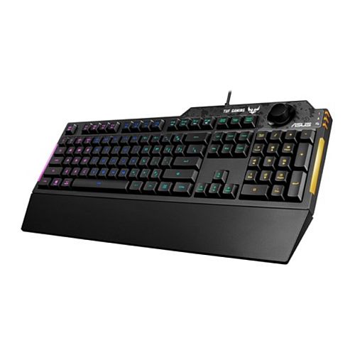 "Asus TUF GAMING K1 RGB Keyboard with Volume Knob