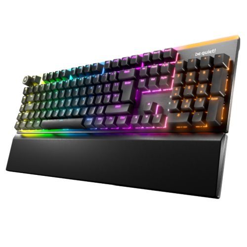 "Be Quiet! Light Mount Silent Tactile RGB Mechanical Keyboard