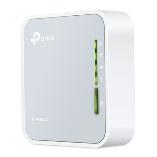 "TP-LINK (TL-WR902AC) AC750 (433+300) Wireless Dual Band Travel Router