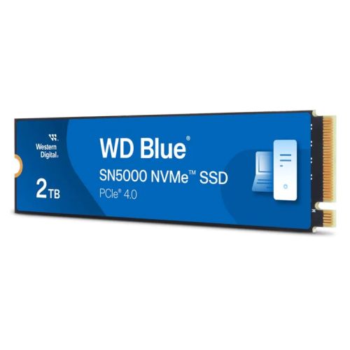 "WD 2TB Blue SN5000 M.2 NVMe Gen4 SSD