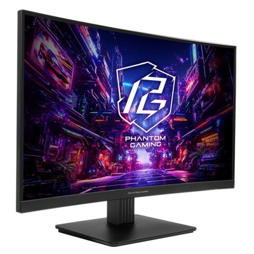 "Asrock 27"" QHD Curved Gaming Monitor (PG27QRT1B)