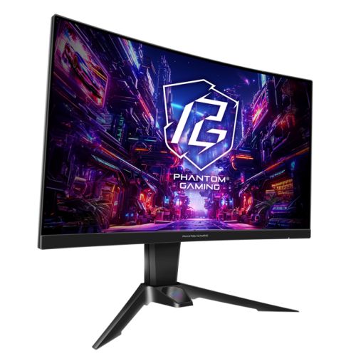 "Asrock 27"" QHD Curved Gaming Monitor (PG27QRT2A)