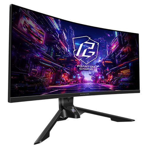 "Asrock 34"" WQHD Curved Gaming Monitor (PG34QRT3A)