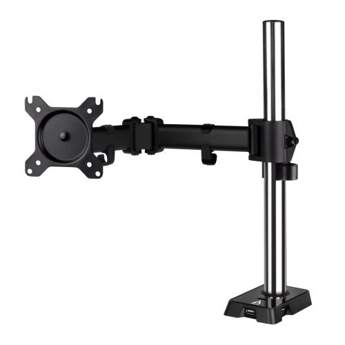 ARCTIC Z1 Gen 3 Single Monitor Arm with 4-Port USB 2.0 Hub, up to 43" Monitors / 49" Ultrawide, 180�� Swivel, 360�� Rotation