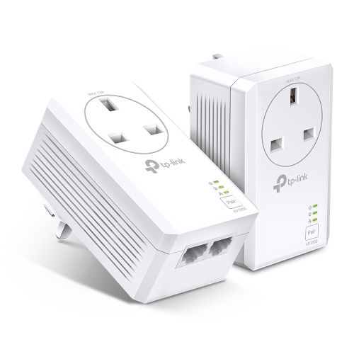 "TP-LINK (TL-PA7027P KIT) AV1000 GB Powerline Adapter Kit
