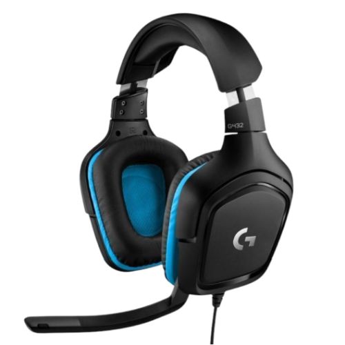"Logitech G432 Wired 7.1 Surround Gaming Headset