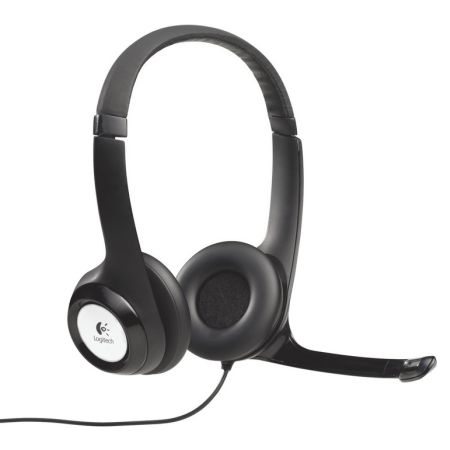 "Logitech H390 USB Headset with Boom Microphone