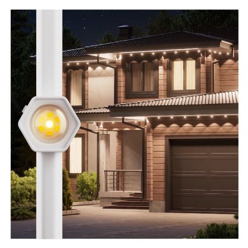 "Nanoleaf Multicolour Permanent ARGB Outdoor Lights Starter Kit