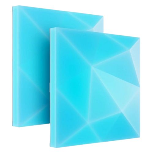 "Nanoleaf Blocks Textured Large Square Panels Add-On Kit (2 Panels)