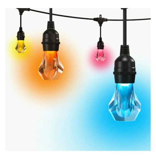 "Nanoleaf Matter Smart Multicolour Outdoor String Lights Starter Kit