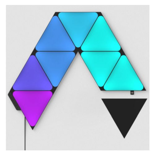"Nanoleaf Shapes Limited Edition Ultra Black Triangles Starter Kit (9-Panels)