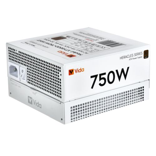 "Vida 750W Heracles White ATX Gaming PSU