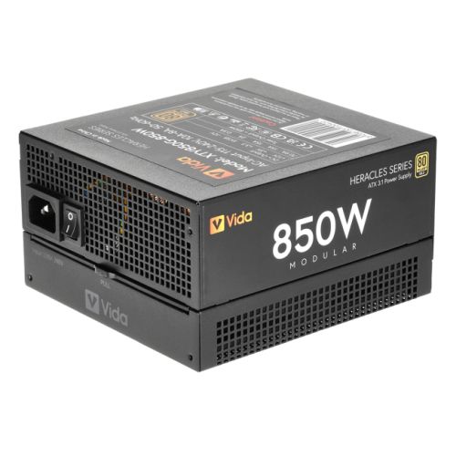 "Vida 850W Heracles Black ATX 3.1 Gaming PSU